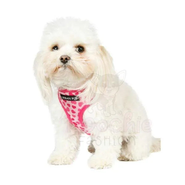 Pink Hearts Dog Harness - Urban Pup - 2