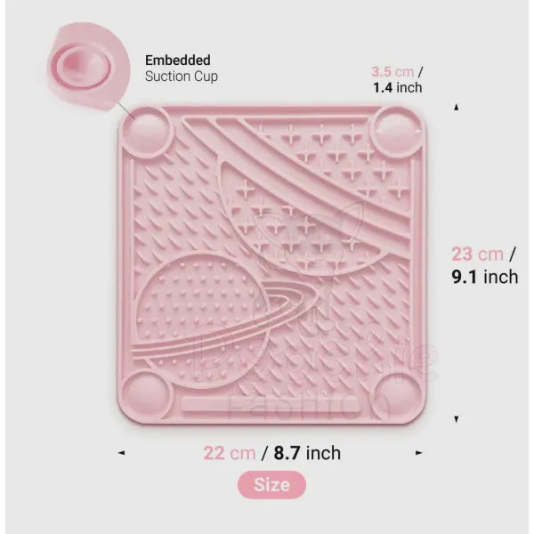 Planet Lick Pad in Baby Pink - Petdreamhouse - 2