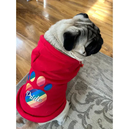 Pride Dog Hoodie Sweatshirt Poochie Fashion