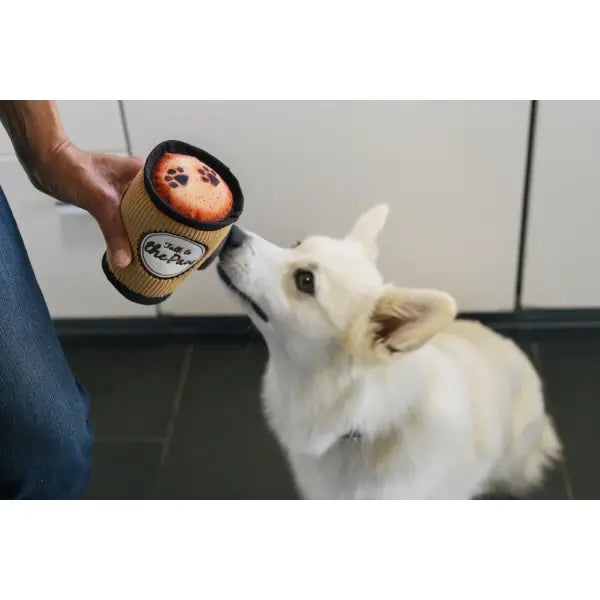 Pup Cup Cafe Latte to Go Dog Toy by P.l.a.y - P.l.a.y - 3