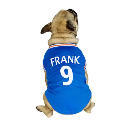 Rangers Football Team Personalised Dog T-shirt - Urban - 3