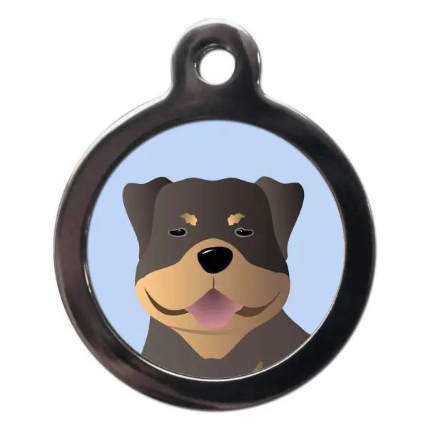 Rottweiler Dog ID Tag - PS Pet Tags - 1