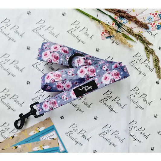 Secret Garden Floral Dog Lead - Pet Pooch - 1