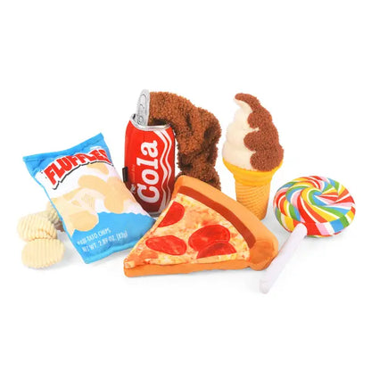 Snack Attack Puppy-roni Pizza Dog Toy by P.l.a.y - P.l.a.y - 6