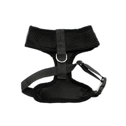 Soft Mesh Dog Harness In Jet Black - Urban Pup - 3