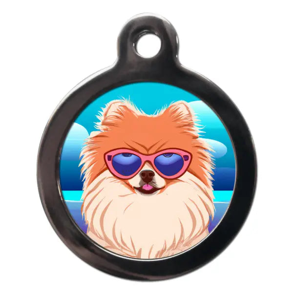 Spitz Summertime Dog ID Tag - PS Pet Tags - 1