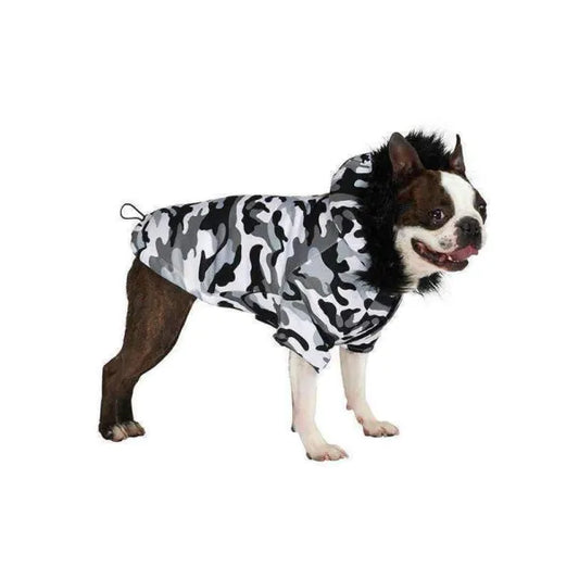 Urban Pup Alpine Camouflage Parka Dog Coat - Sale - 1