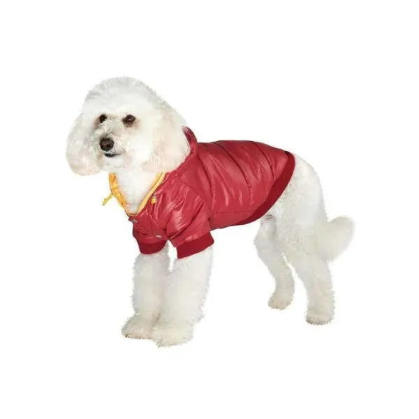 Urban Pup Burgundy Insulated Dog Coat Medium - Sale - 1