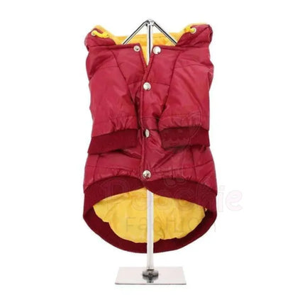 Urban Pup Burgundy Insulated Dog Coat Medium - Sale - 3