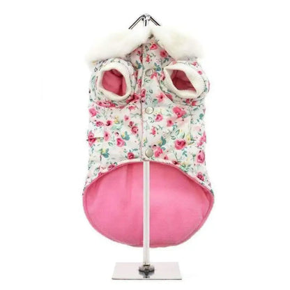 Urban Pup Floral Cascade Dog Coat XSmall - Sale - 3