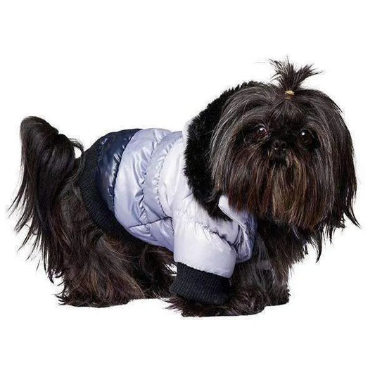 Urban Pup Grey and Black Thermo Dog Parka Coat - Small - Sale - 1