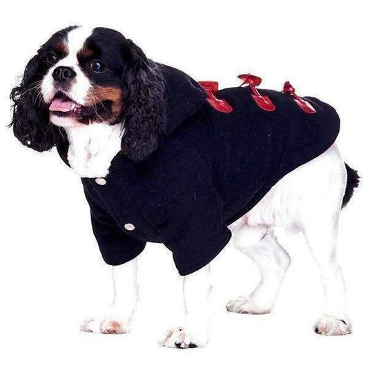 Urban Pup Navy Blue Duffle Dog Coat - Xs - Sale - 1