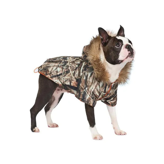 Urban Pup Wetlands Camouflage Parka Dog Coat - Large - Sale - 1