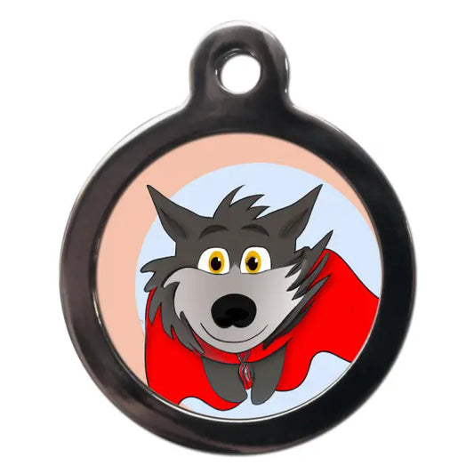 Wolfdog Superdog Dog ID Tag - PS Pet Tags - 1